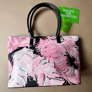 Kate spade Jules Brightwater Drive Tote Bag in Regal Plum Blush